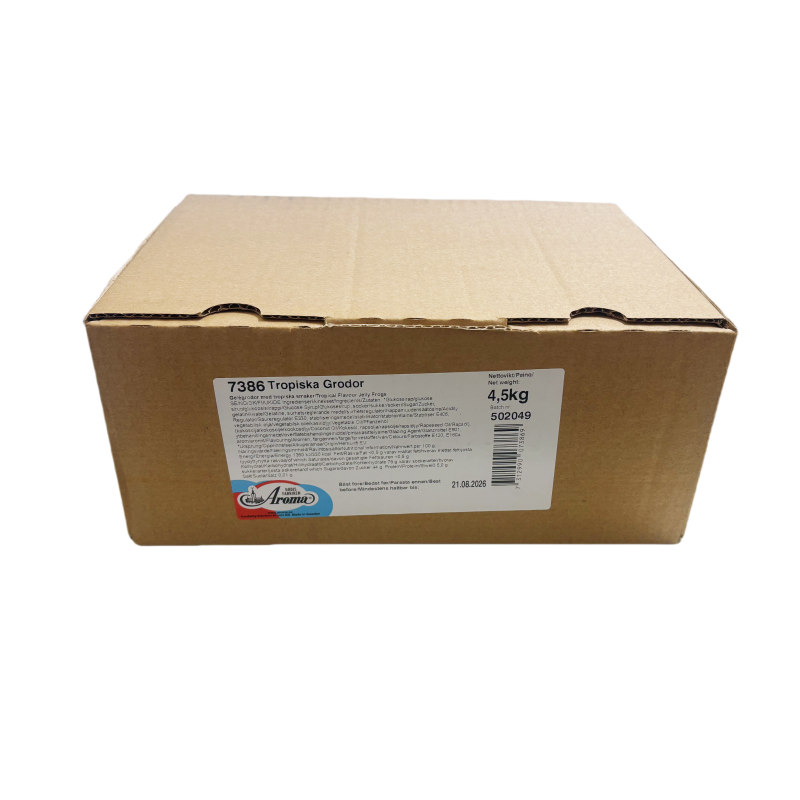 Godis Tropiska Grodor 4,5kg