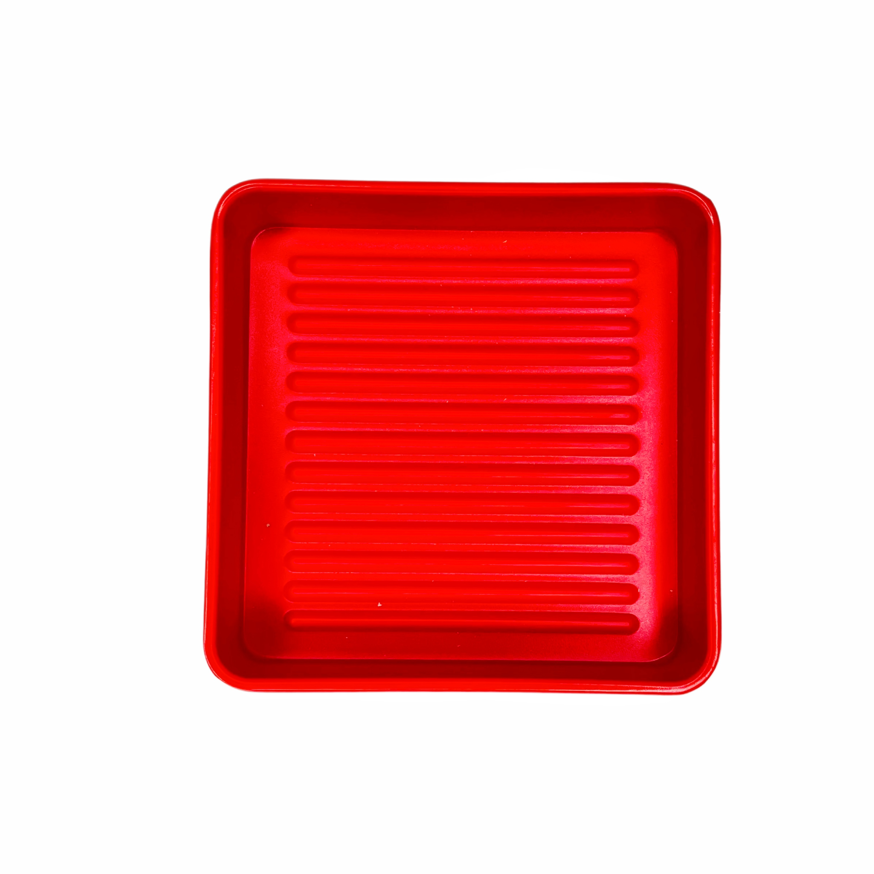 Hotpot matlåda 5,5" röd – 13,9×13,9×4,1cm Kina