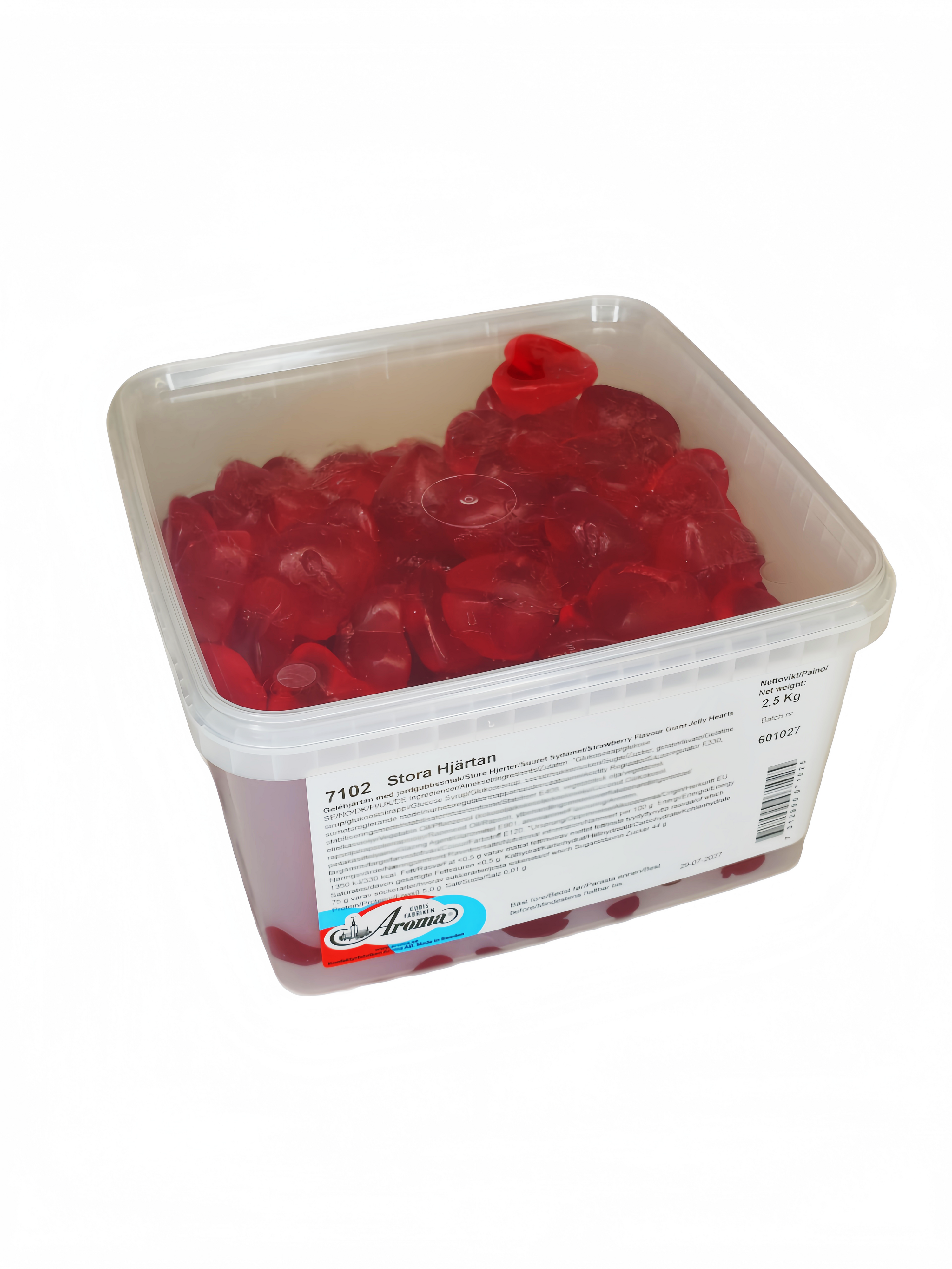 Godis Stora Hjärtan 2,5kg