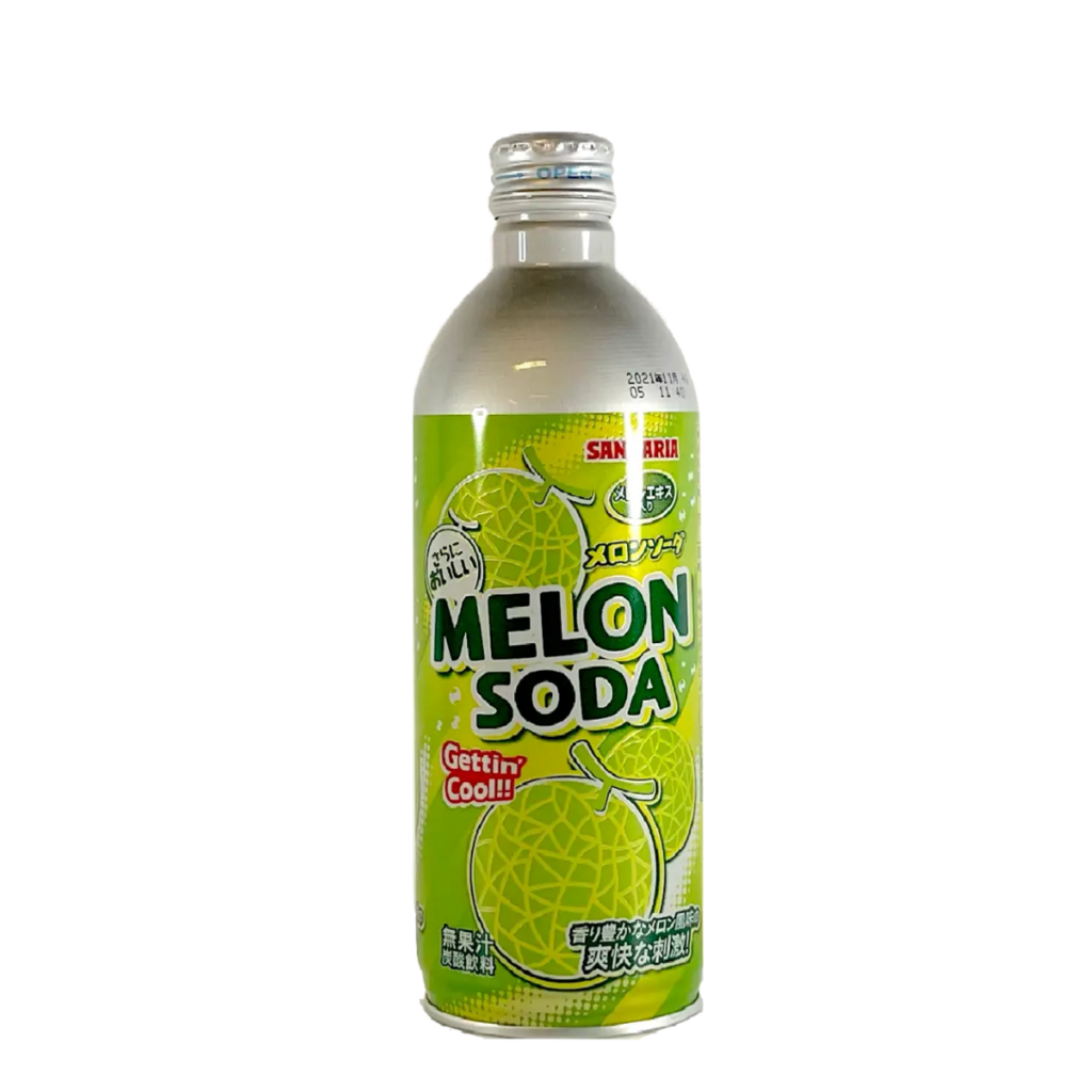 Dryck Soda Melon Smak 500ml Sangaria Japan