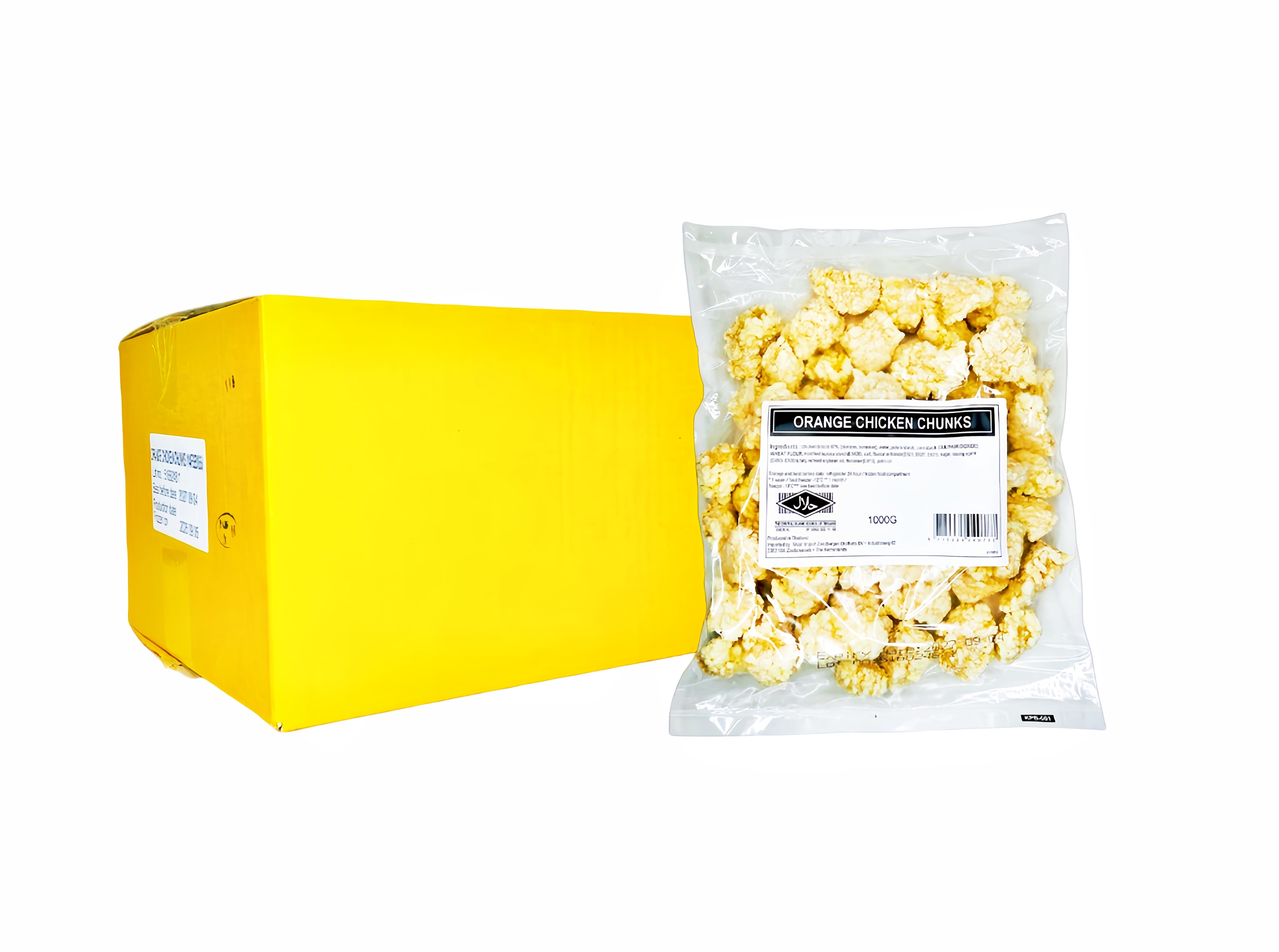 Friterad Kyckling Chunks 6x1kg/Kartong Thailand