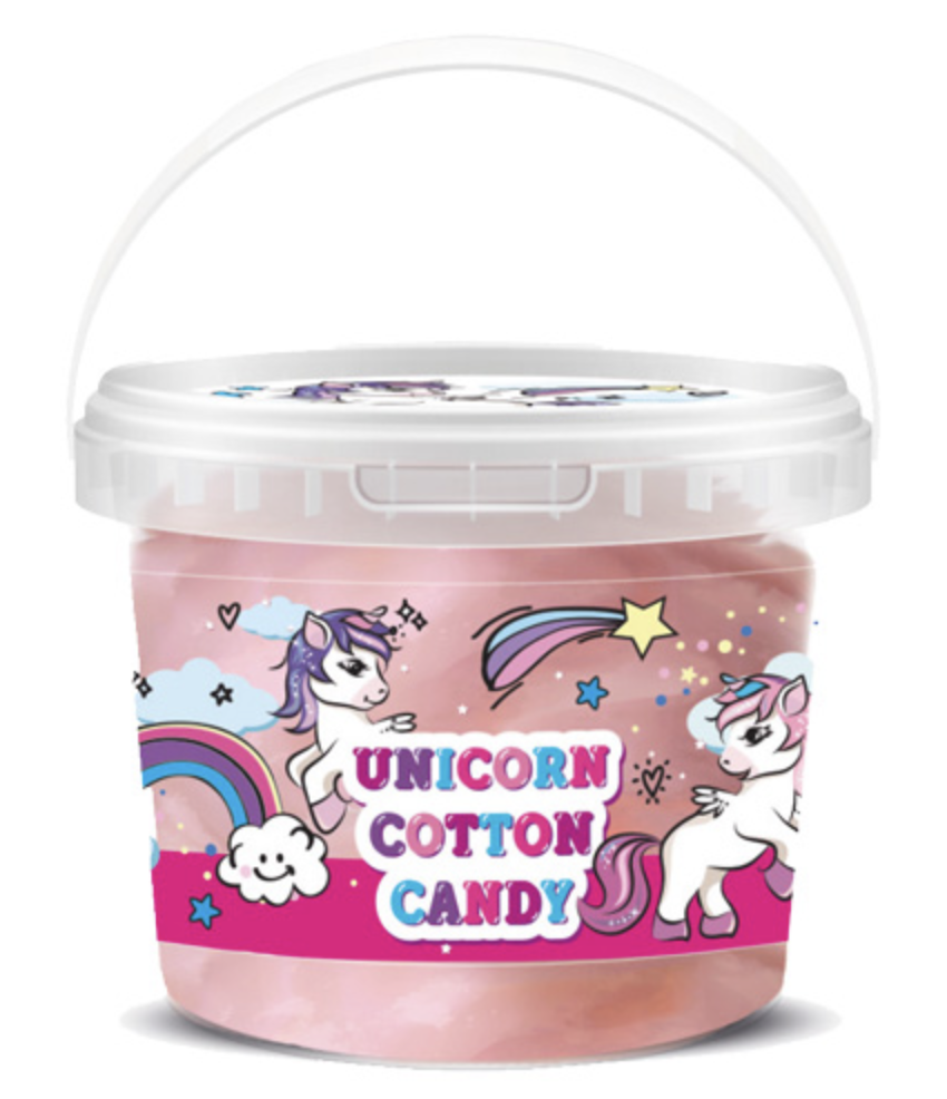 Sockervadd Unicorn Jordgubb 6x50g