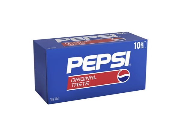 Pepsi Orignal Taste Coolp NP 10x33B Sleek Carlsberg