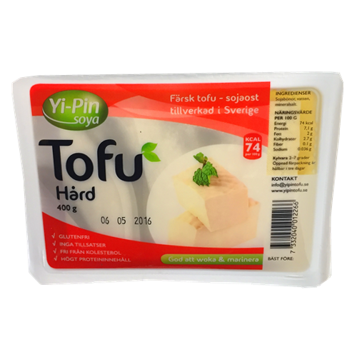 Tofu Hård 400g Yi-Pin Soya Sverige