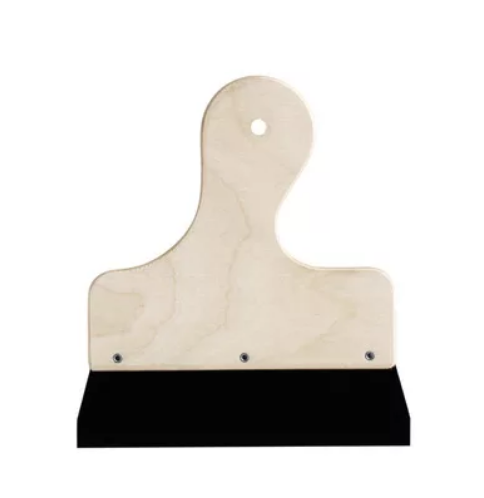 Stekbordsskrapa 20cm Trähandtag