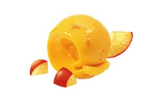 Mangosorbet Med Mangobitar, Mjölkfri, 5liter, SIA GLASS, Sverige
