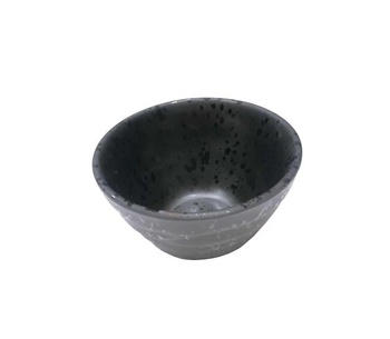 Black melamine bowl 11cmx6.5cm MA-E096 JB Products *Second hand*