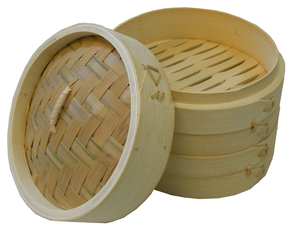 Bambu Steamer 5´´ 2+1/Set´