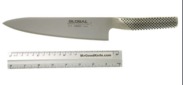 Kniv Cook  20cm G-2 Global