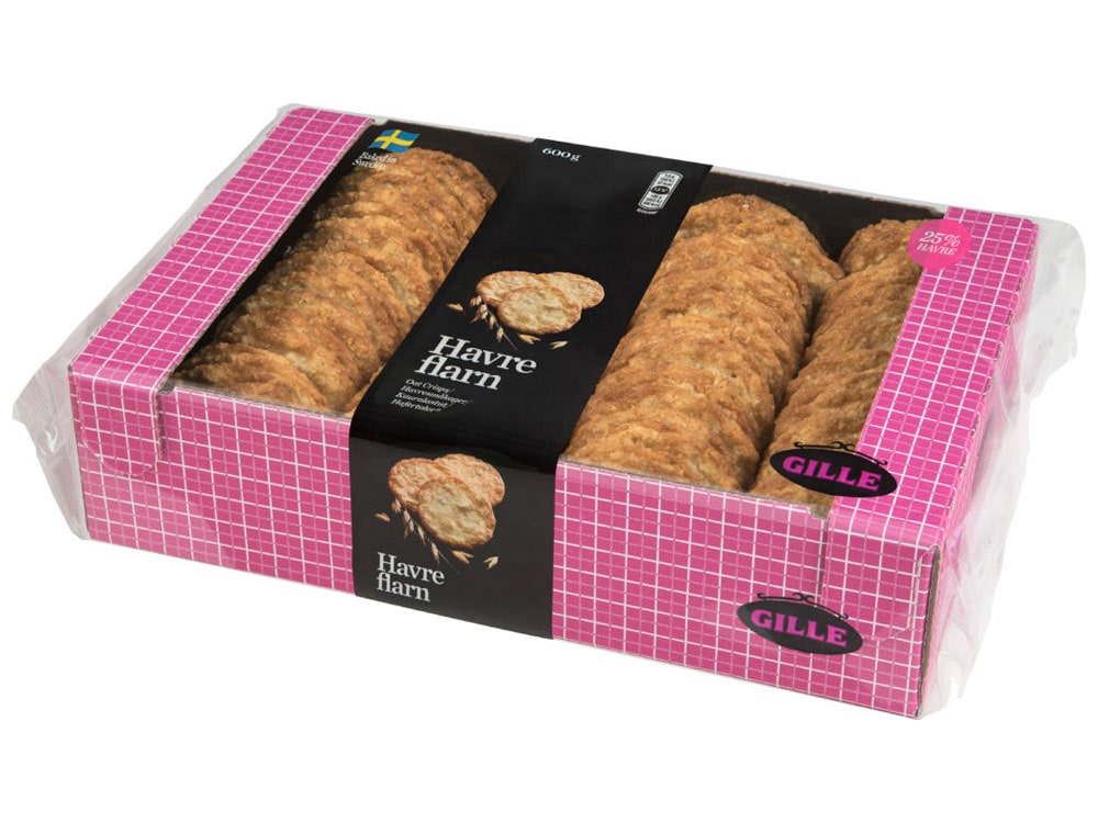 Cookies Oatmeal 600g Gille