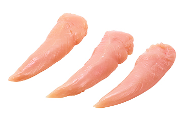 Kycklinginnefile Salted 1,2% Jumbo, beräknad per kilo pris Brasilien