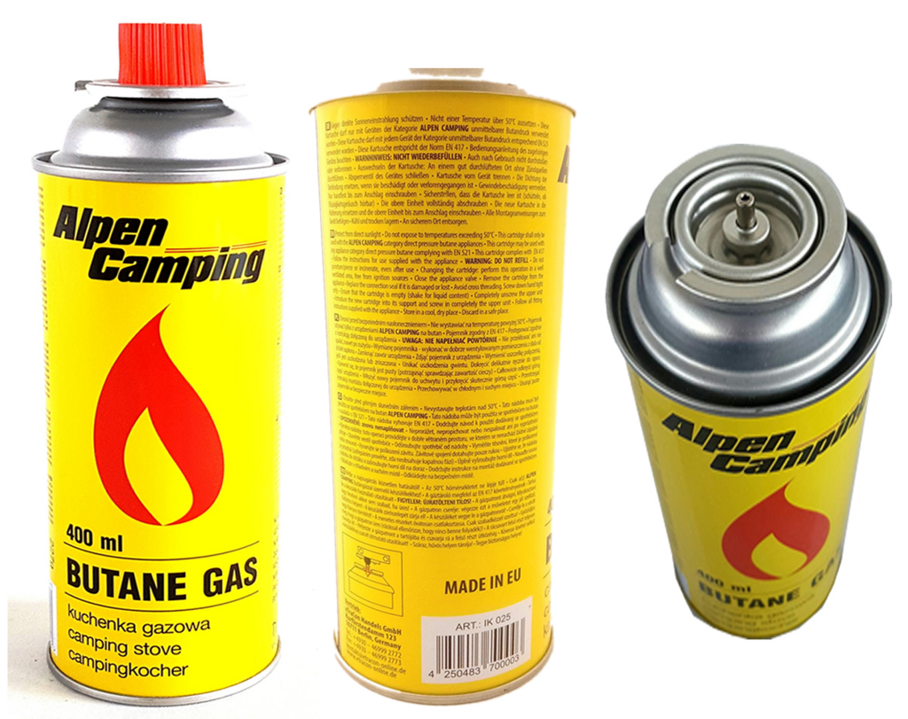 Gasflaska 227g Gul