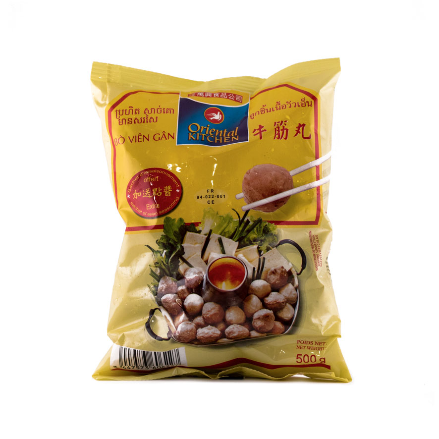 Nötköttbulle Gan 500g Oriental Kitchen Thailand