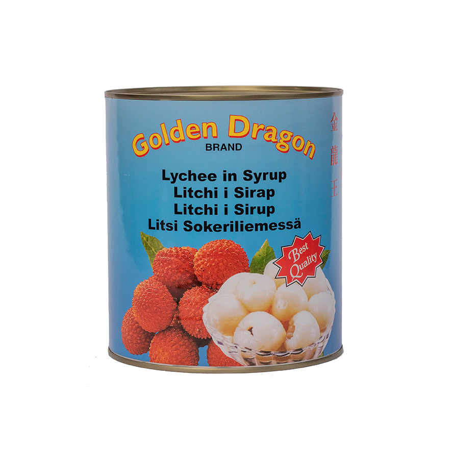 Lychee in syrup 2840gx6st MH