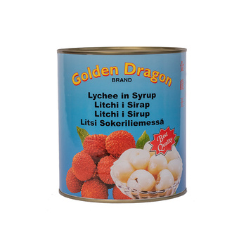 Lychee in syrup 2840gx6st  GD
