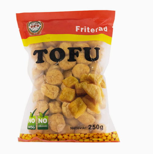 Fryst Friterad Tofu Triangel 250g TFC Kina
