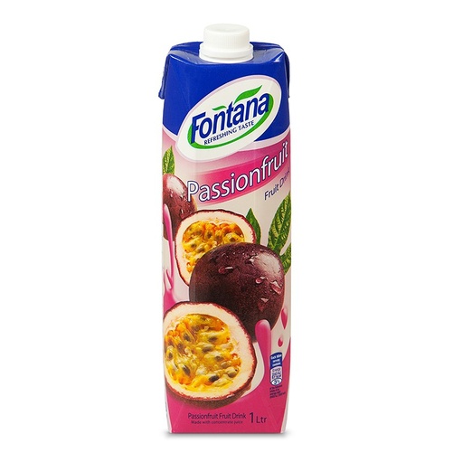 Juice Passionfrukt 1Liter Fontana