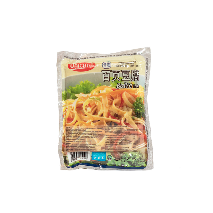 Tofu Plattor  250g  Unicurd Singapore