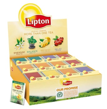 Te Lipton Variety Pack Med 12 Utvalda Blandningar 285g (1x180påsar)/krt