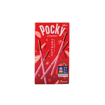 Pocky Chocolate Tubutubu Jordgubb 55g Japan