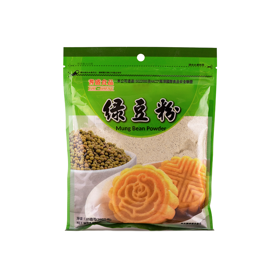 Mungbönor Pulver 200g Chi-Sheng Taiwan