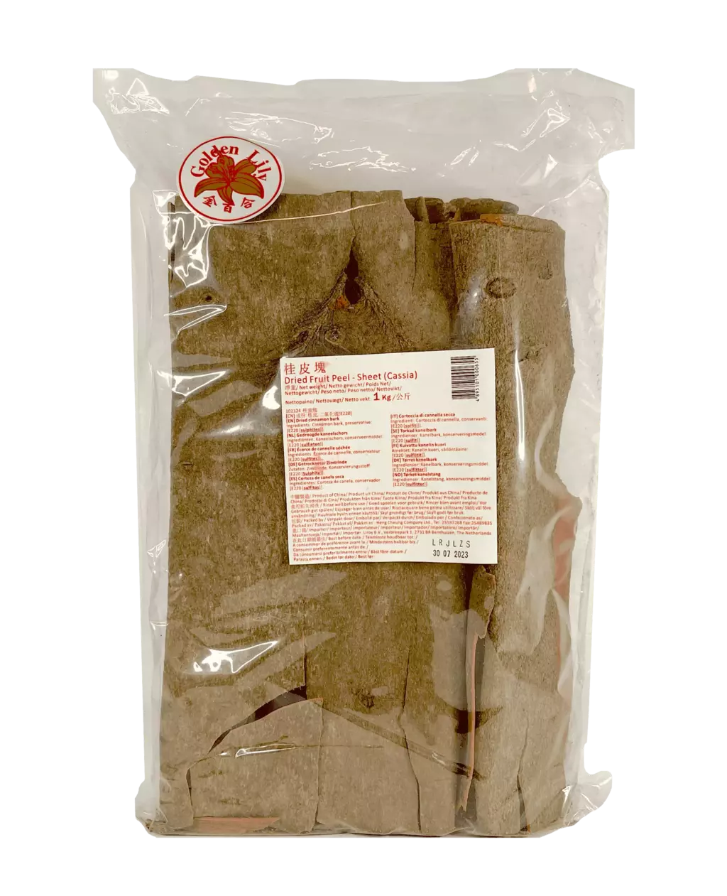 Cinnamon Roll (Gui Pi) 1kg/påse Golden Lily Kina