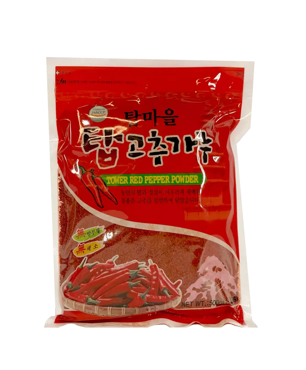 Kimchi Chili Pulver Med Frön 1x500g