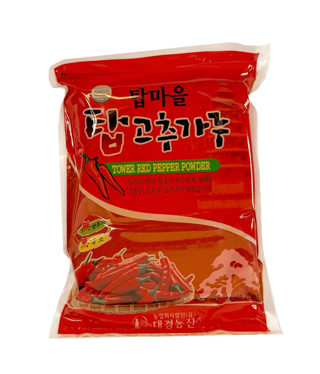 Kimchi Chili Pulver Med Frön Finmalen 1x1kg