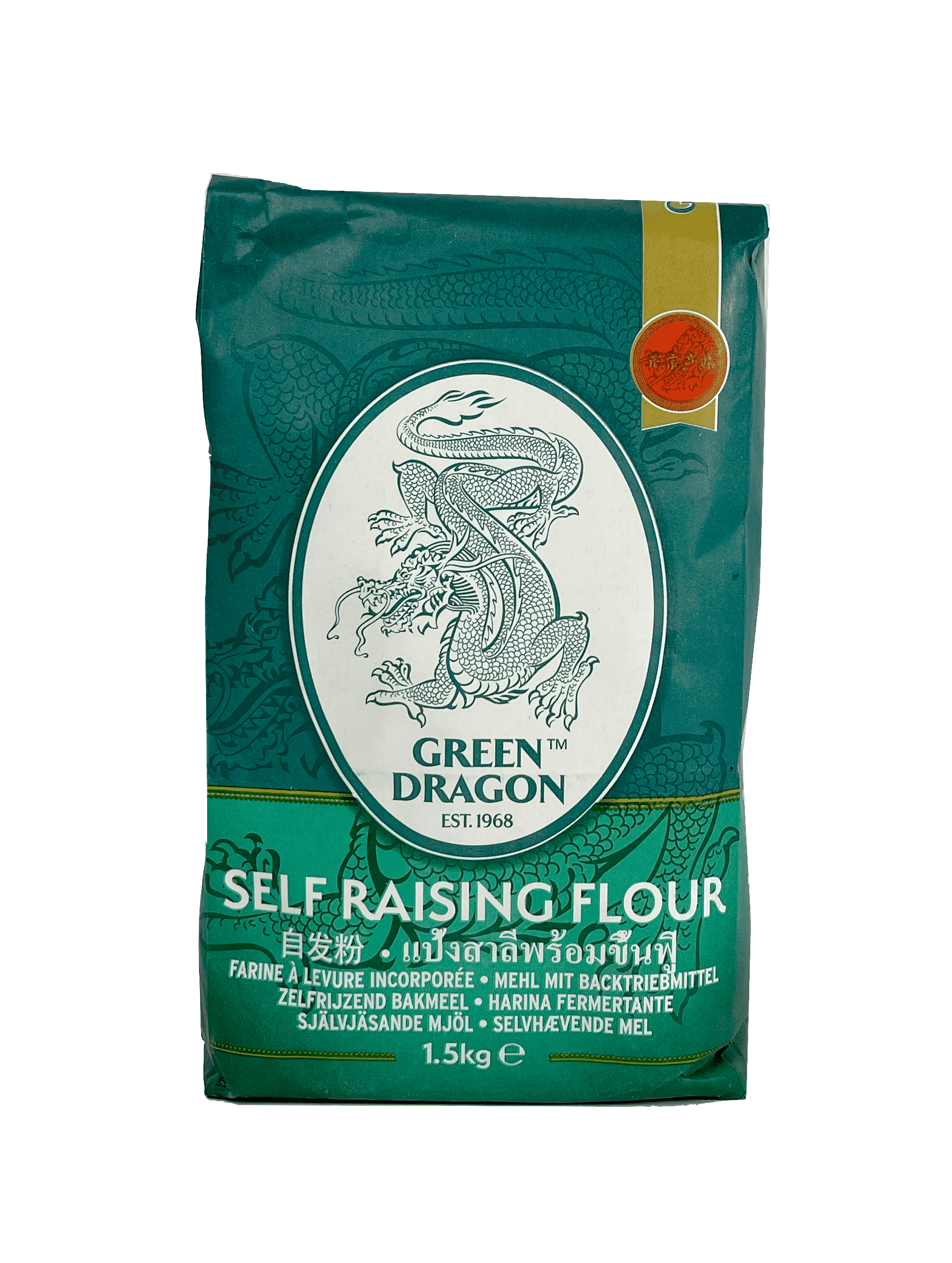 Self Rasing Flour 1,5kg Green Dragon