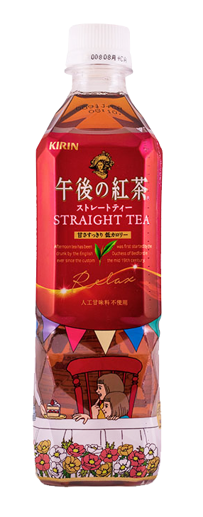 Dryck Afternoon Straight Tea 500ml Kirin Japan, Endast För Restaurangens Försäljning