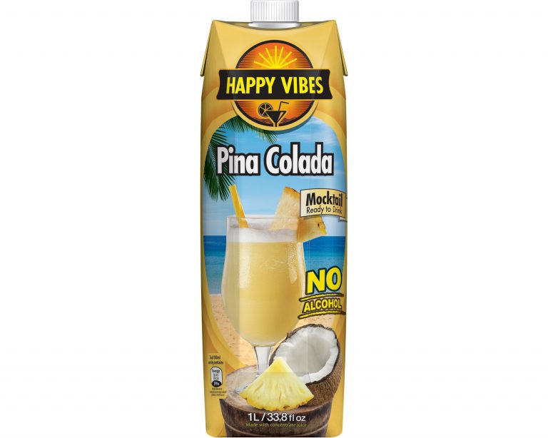 Pina Coladea Mocktail 1Liter Happy Vibes