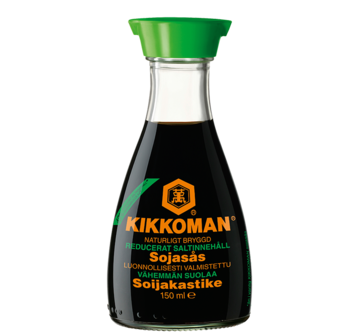 Sojasås Less Salt Med Dispenser 150ml Kikkoman