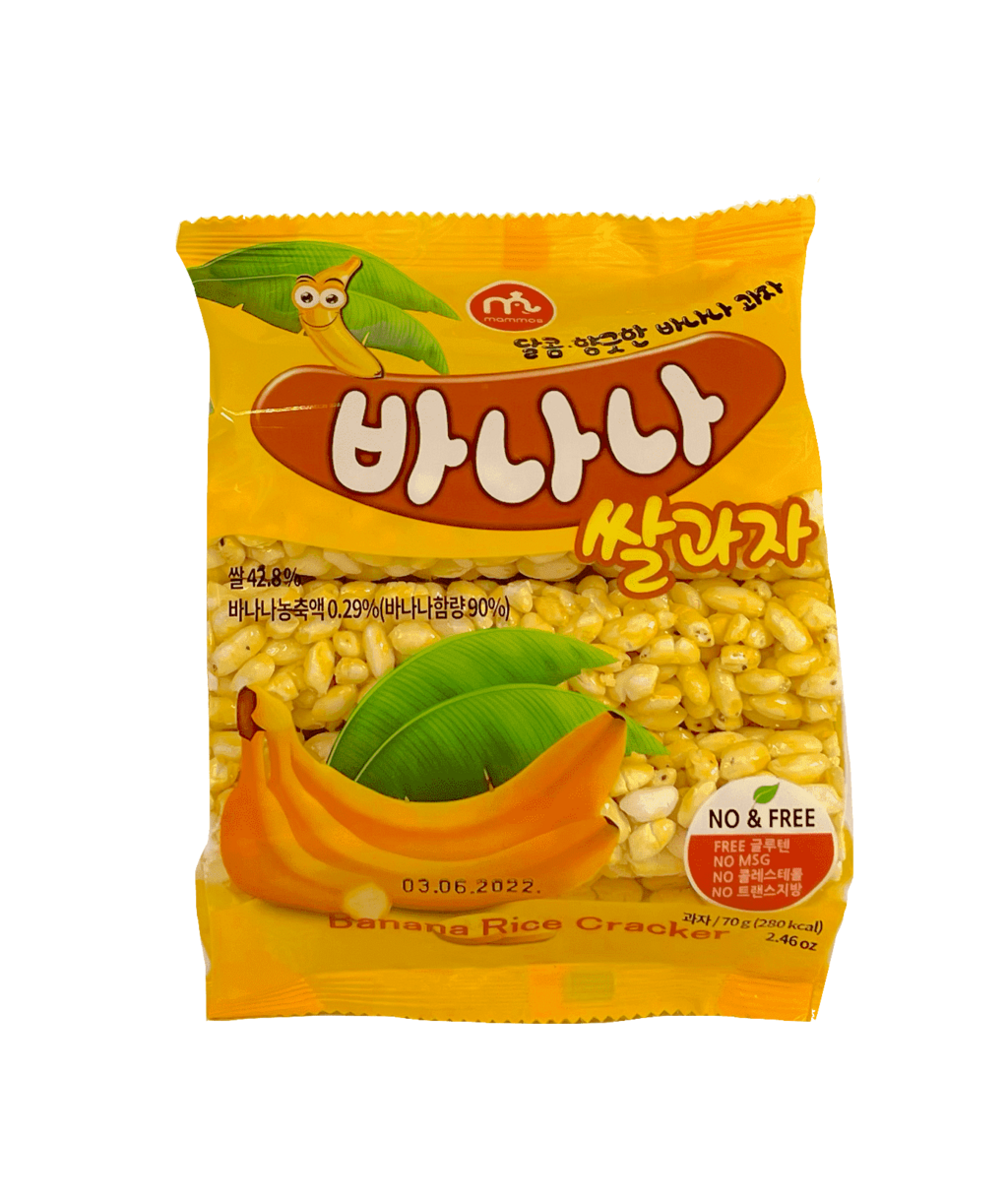 Riskex Med Banan Smak 70g Mammos Korea