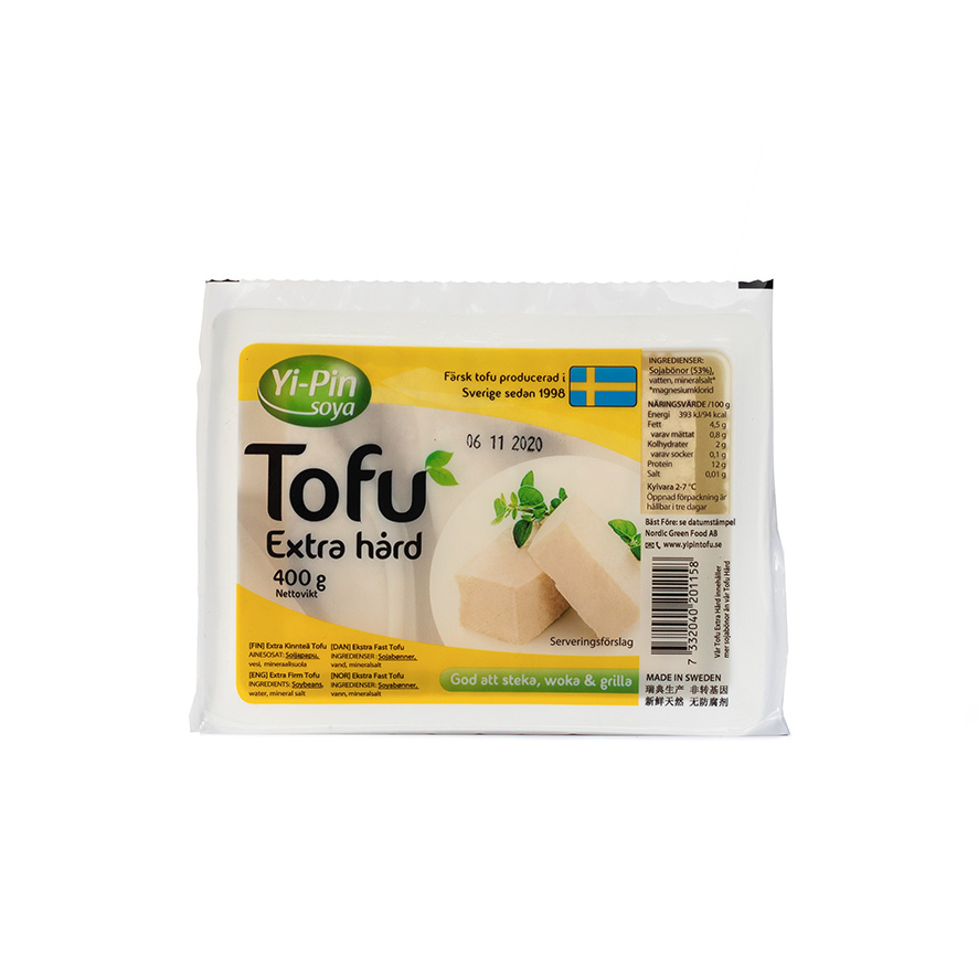 Tofu Extra Hård 1x400g YiPin Sverige