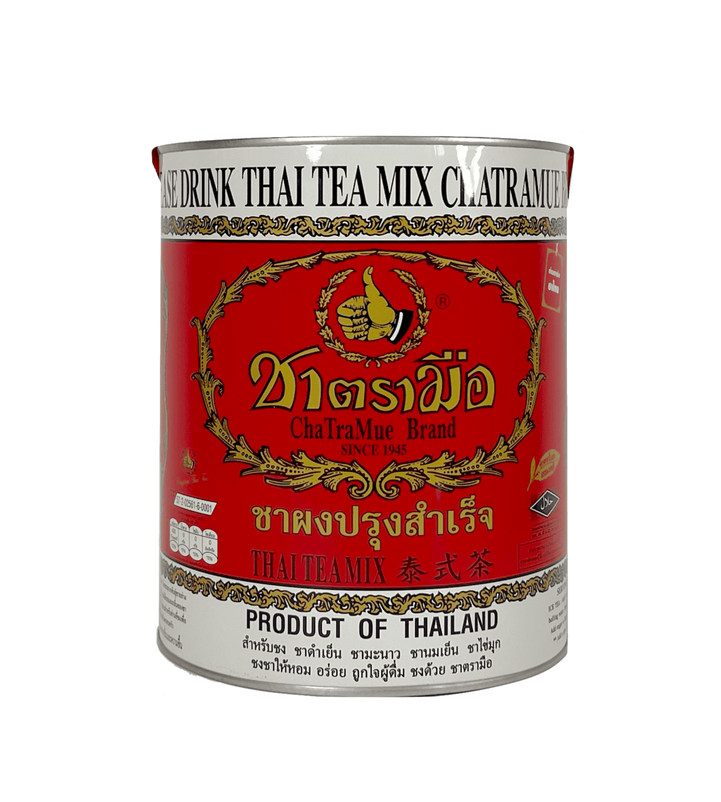 Thai Te Mix Original i Burk 450g Chat Tra Mue Brand Thailand