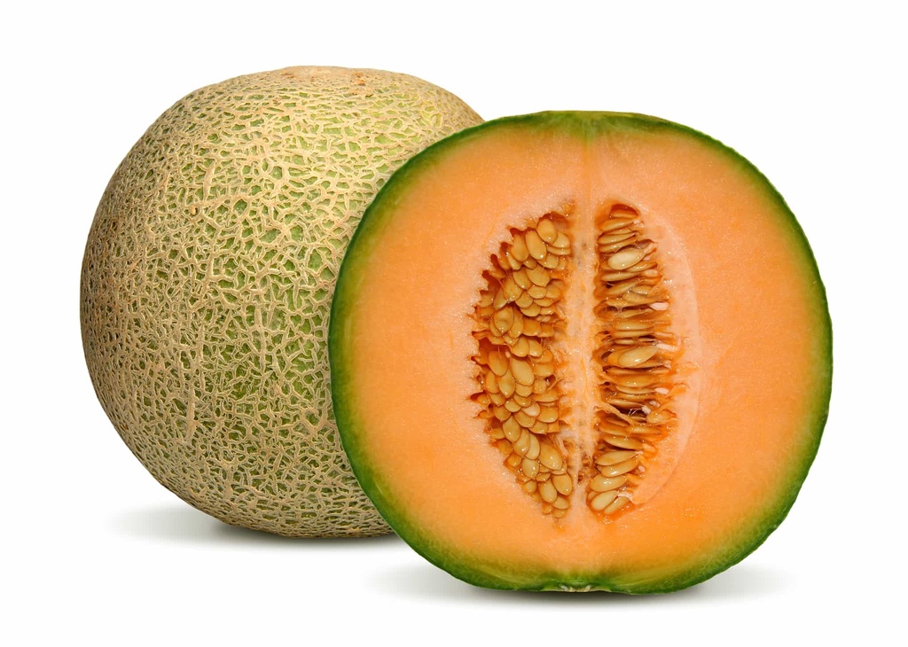 Melon Cantaloupe grön c900g-1000g/per Styck. Pris på Styck- Brasilien