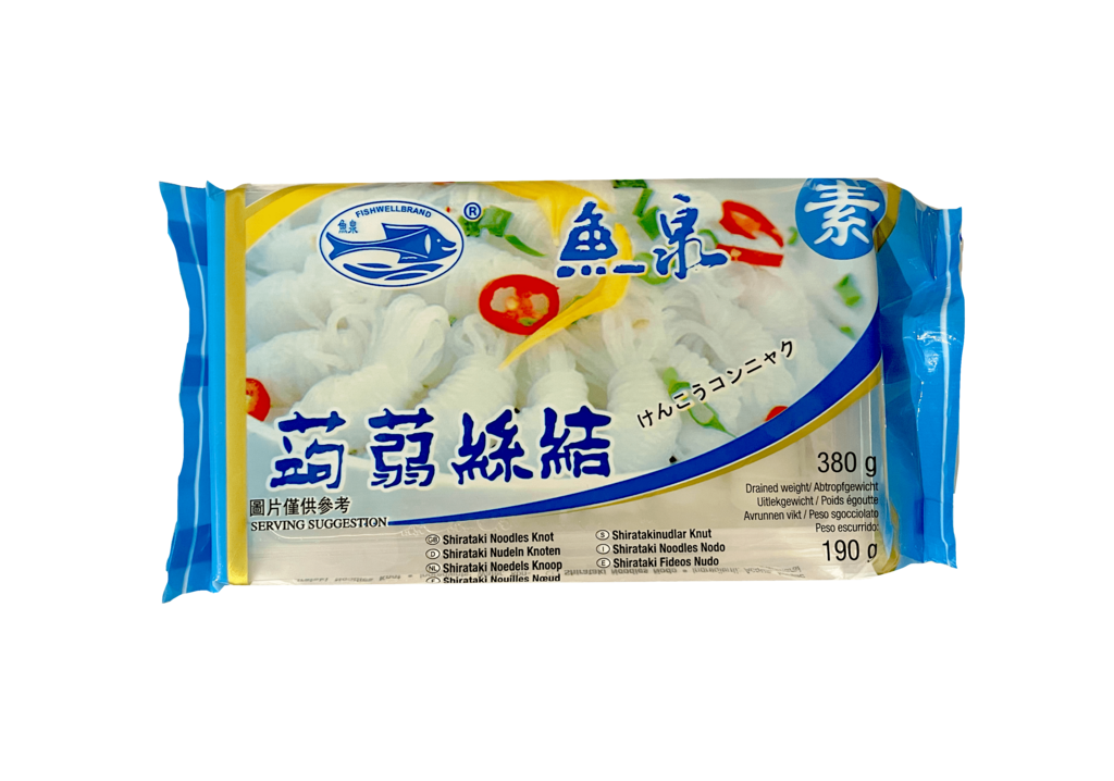 Shirataki Konjac Nudlar/Knot 380g Fishwell
