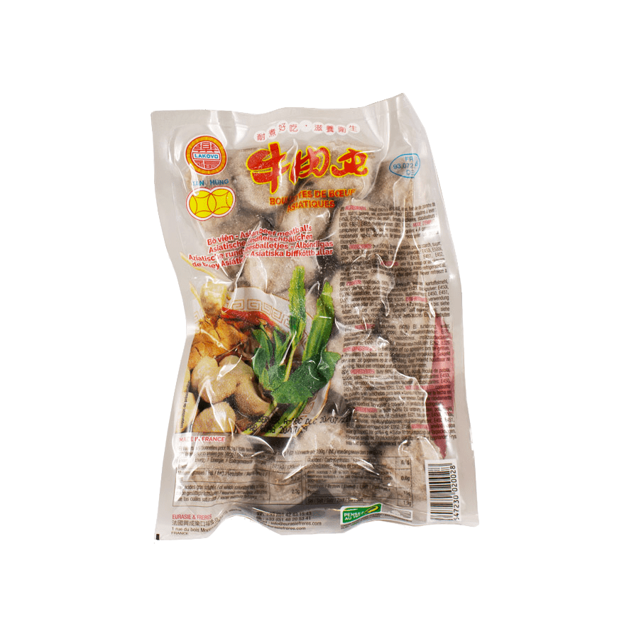 Frozen Meatballs  Nötkött 500g Tan Hung FR