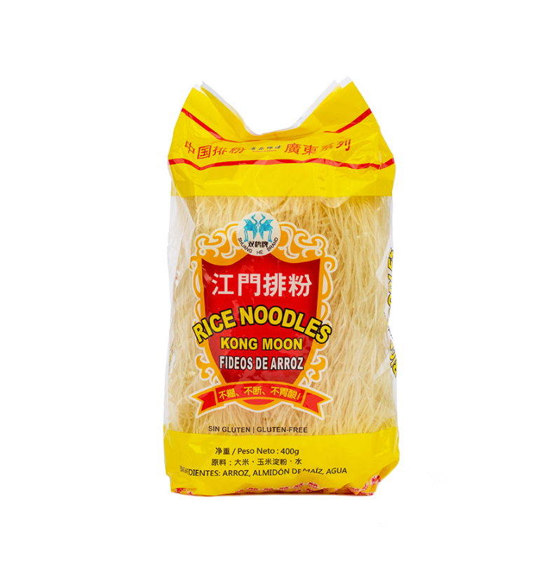 Risnudlar Kong Moon 400g Shuang He Brand Kina