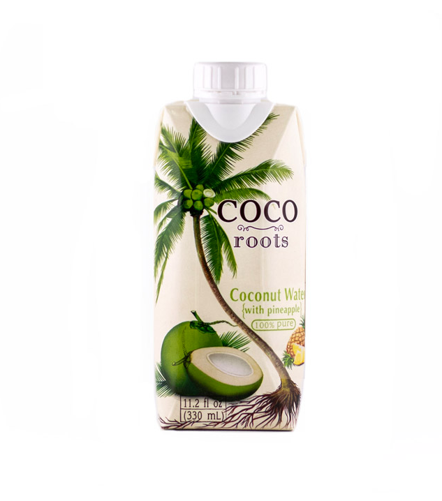 Kokosvatten Ananas 330ml Coco Roots Thailand