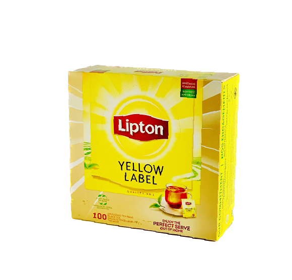 Lipton Yellow Label Tea 1,8gx100p/Ask Nederländerna