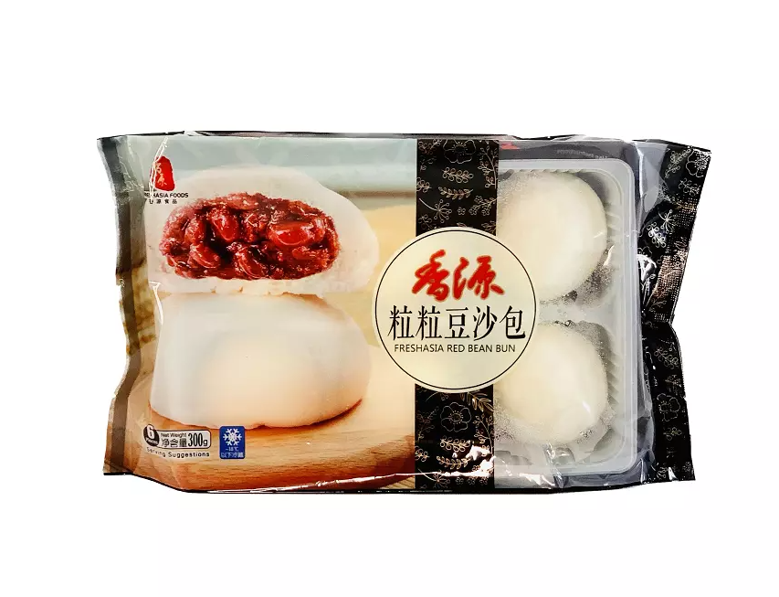 Ångade Bröd Fyllning Med Rödbönspasta Fryst 300g Freshasia Kina