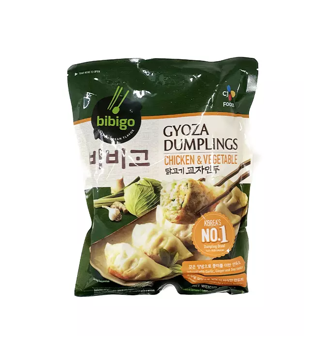 Gyoza Med Kyckling/Grönsaker Fyllning 12x600g Bibigo