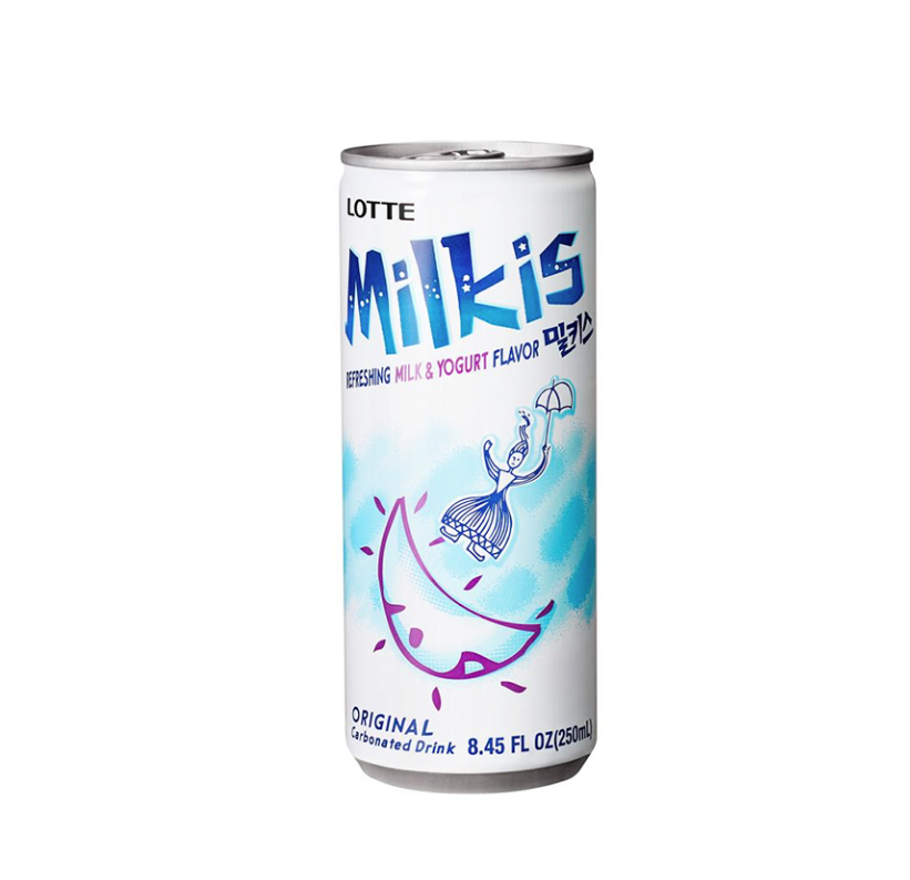 优格 苏打饮料 250ml Milkis Lotte 韩国