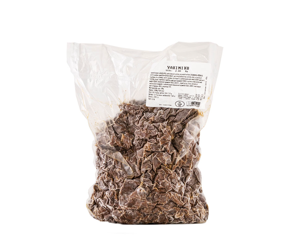 Yakiniku Nötkött Skivad Med Soja Krydda 1kg Sverige