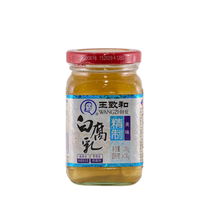 Fermented Tofu White 240g WZH China