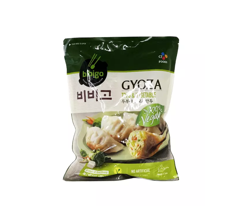 Gyoza Dumpling Tofu/Grönsaker Fryst 600g Bibigo Korea 