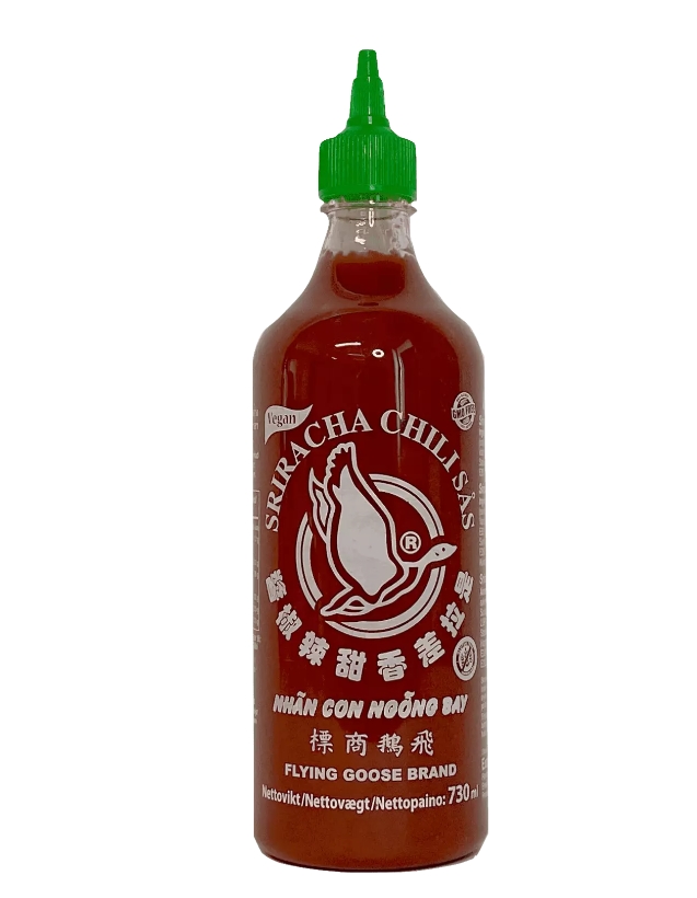 Sriracha Chilisås 730ml Flying Goose Brand Thailand