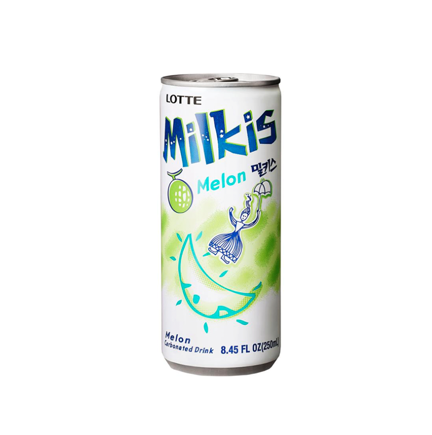 Dryck Soda Melon Smak 250ml Milkis Lotte Korea
