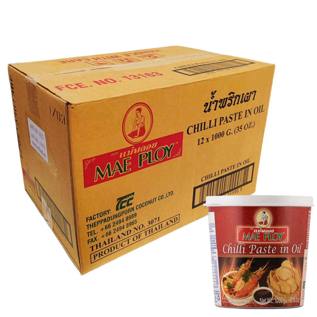 Maeploy chili i olja 12stx1kg/krt Thailand